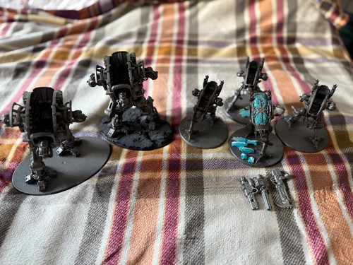 Chaos knights 40k army - , primed